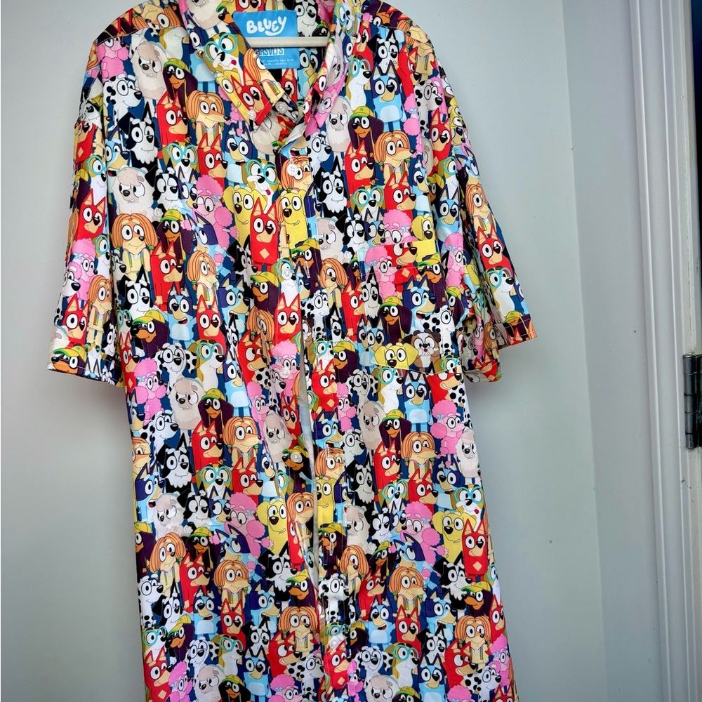 RSVLTS Multicolor Bluey Men's Shirt